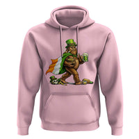 Funny St Patricks Day Bigfoot Hoodie Mythical Party Gift
