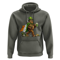 Funny St Patricks Day Bigfoot Hoodie Mythical Party Gift