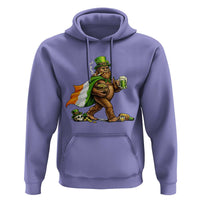 Funny St Patricks Day Bigfoot Hoodie Mythical Party Gift