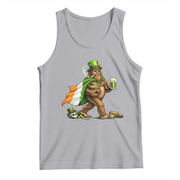 Funny St Patricks Day Bigfoot Tank Top Mythical Party Gift