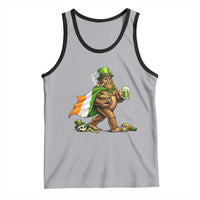 Funny St Patricks Day Bigfoot Tank Top Mythical Party Gift