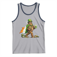 Funny St Patricks Day Bigfoot Tank Top Mythical Party Gift