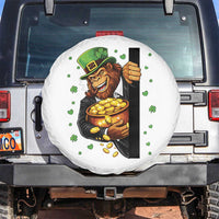 Funny St Patricks Day Bigfoot Spare Tire Cover Irish Revelry Gift