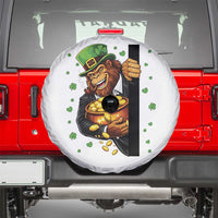 Funny St Patricks Day Bigfoot Spare Tire Cover Irish Revelry Gift