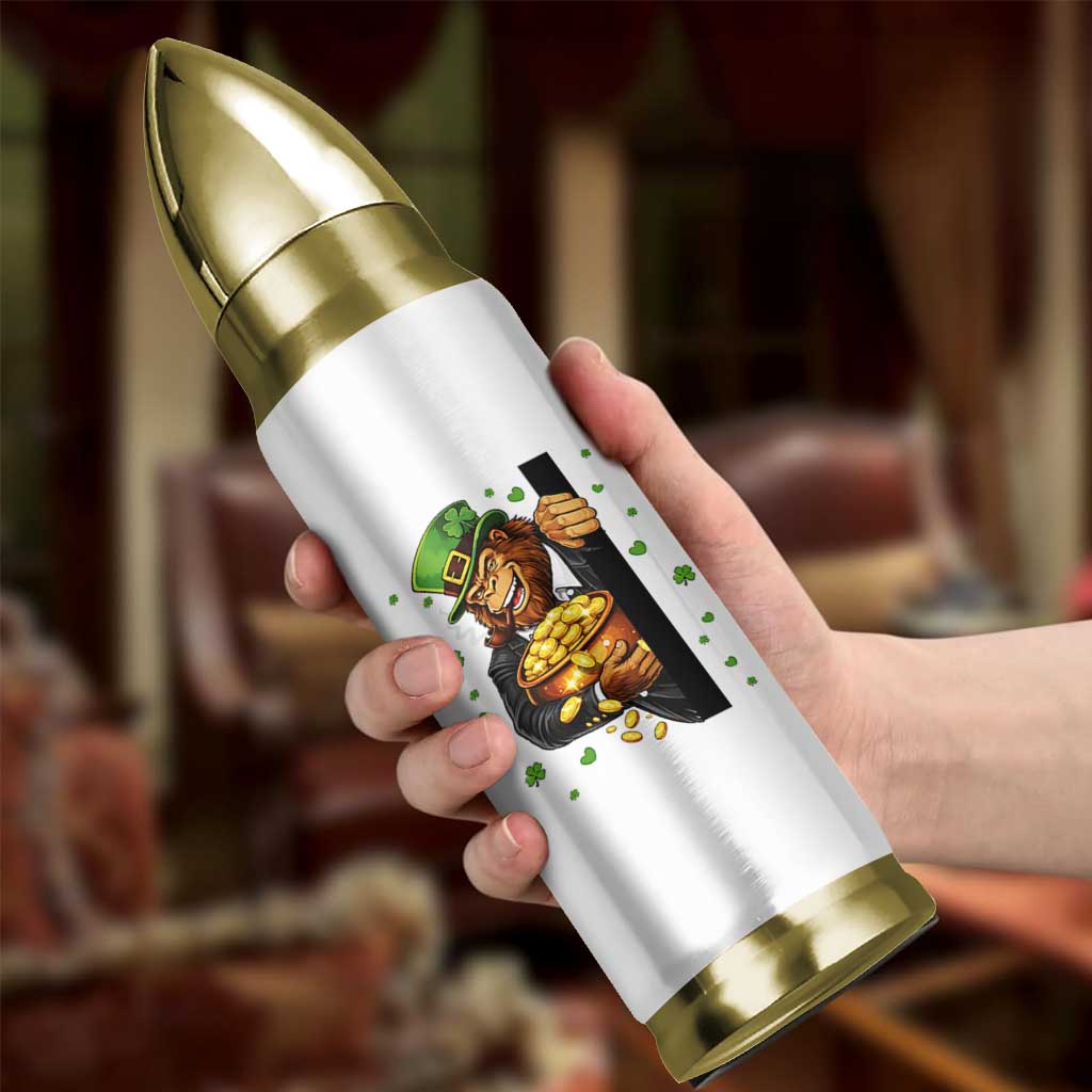Funny St Patricks Day Bigfoot Bullet Tumbler Irish Revelry Gift