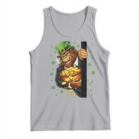 Funny St Patricks Day Bigfoot Tank Top Irish Revelry Gift