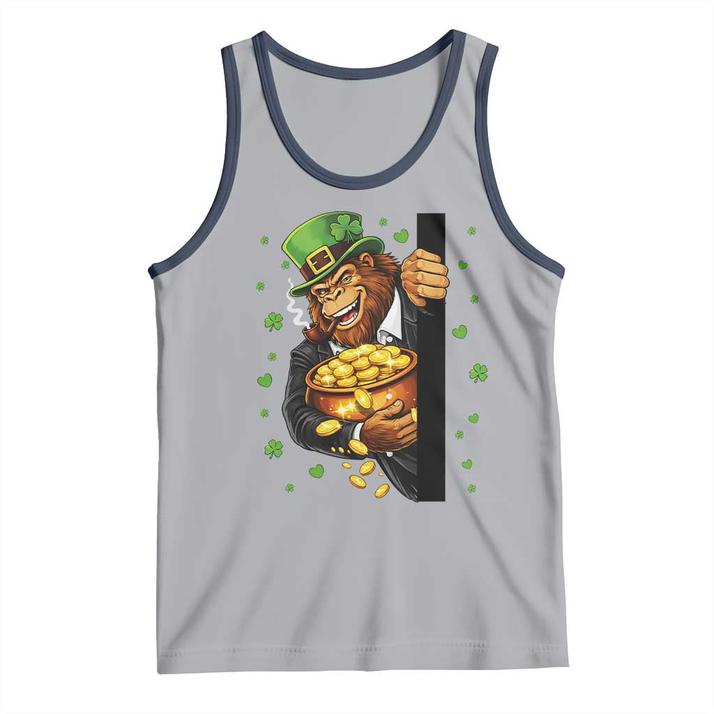 Funny St Patricks Day Bigfoot Tank Top Irish Revelry Gift