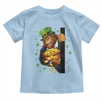 Funny St Patricks Day Bigfoot Toddler T Shirt Irish Revelry Gift