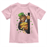 Funny St Patricks Day Bigfoot Toddler T Shirt Irish Revelry Gift