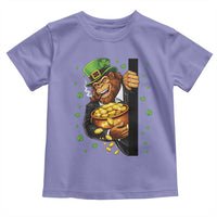 Funny St Patricks Day Bigfoot Toddler T Shirt Irish Revelry Gift