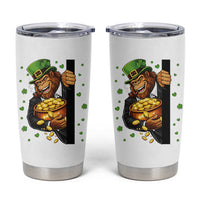 Funny St Patricks Day Bigfoot Tumbler Cup Irish Revelry Gift