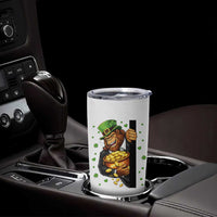 Funny St Patricks Day Bigfoot Tumbler Cup Irish Revelry Gift
