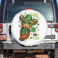 Funny Irish Highland Cow Spare Tire Cover St Patricks Day Gift