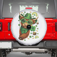 Funny Irish Highland Cow Spare Tire Cover St Patricks Day Gift