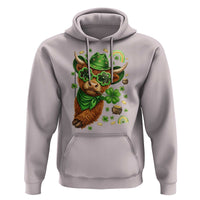 Funny Irish Highland Cow Hoodie St Patricks Day Gift