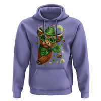 Funny Irish Highland Cow Hoodie St Patricks Day Gift