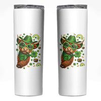 Funny Irish Highland Cow Skinny Tumbler St Patricks Day Gift