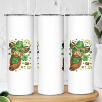 Funny Irish Highland Cow Skinny Tumbler St Patricks Day Gift