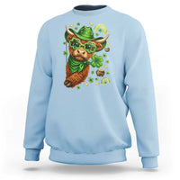 Funny Irish Highland Cow Sweatshirt St Patricks Day Gift