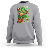 Funny Irish Highland Cow Sweatshirt St Patricks Day Gift