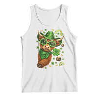 Funny Irish Highland Cow Tank Top St Patricks Day Gift