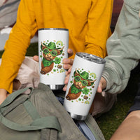 Funny Irish Highland Cow Tumbler Cup St Patricks Day Gift