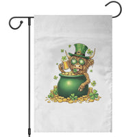Funny Highland Cow St Patricks Day Garden Flag Farm Lover Gift