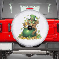 Funny Highland Cow St Patricks Day Spare Tire Cover Farm Lover Gift
