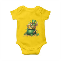 Funny Highland Cow St Patricks Day Baby Onesie Farm Lover Gift