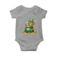 Funny Highland Cow St Patricks Day Baby Onesie Farm Lover Gift