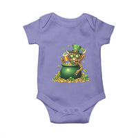 Funny Highland Cow St Patricks Day Baby Onesie Farm Lover Gift