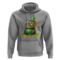 Funny Highland Cow St Patricks Day Hoodie Farm Lover Gift