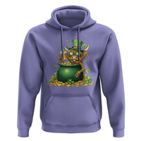 Funny Highland Cow St Patricks Day Hoodie Farm Lover Gift