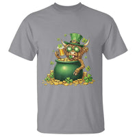 Funny Highland Cow St Patricks Day T Shirt Farm Lover Gift