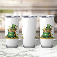 Funny Highland Cow St Patricks Day Tumbler Cup Farm Lover Gift
