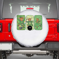 Vintage Highland Cow St Patricks Day Spare Tire Cover Farm Lover Gift