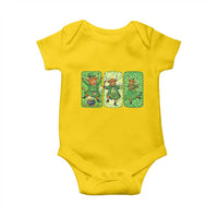 Vintage Highland Cow St Patricks Day Baby Onesie Farm Lover Gift