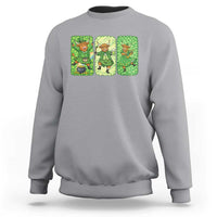 Vintage Highland Cow St Patricks Day Sweatshirt Farm Lover Gift
