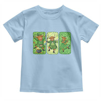 Vintage Highland Cow St Patricks Day Toddler T Shirt Farm Lover Gift