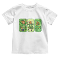 Vintage Highland Cow St Patricks Day Toddler T Shirt Farm Lover Gift