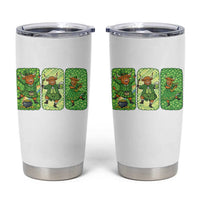 Vintage Highland Cow St Patricks Day Tumbler Cup Farm Lover Gift
