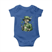 Skeleton St Patricks Day Drinking Baby Onesie Irish Party Gift