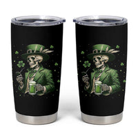 Skeleton St Patricks Day Drinking Tumbler Cup Irish Party Gift