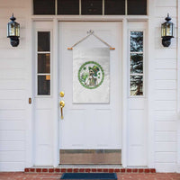 Lucky Irish Skeleton St Patricks Day Garden Flag Beer Lover