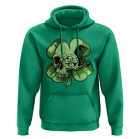 St Patricks Day Lucky Shamrock Skull Gift Hoodie