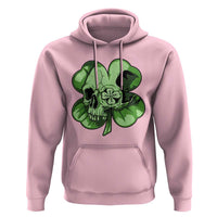 St Patricks Day Lucky Shamrock Skull Gift Hoodie