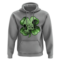 St Patricks Day Lucky Shamrock Skull Gift Hoodie