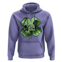 St Patricks Day Lucky Shamrock Skull Gift Hoodie