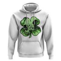 St Patricks Day Lucky Shamrock Skull Gift Hoodie