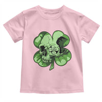 St Patricks Day Lucky Shamrock Skull Gift Toddler T Shirt